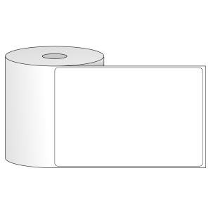 Tem nhãn - decal trắng dạng cuộn 101.6mm x 152.4mm