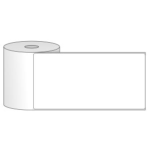 Tem nhãn - Decal trắng dạng cuộn 101.6mm x 203.2mm