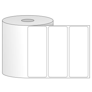 Tem nhãn - Decal trắng dạng cuộn 101.6mm x 38.1mm