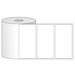 Tem nhãn - Decal trắng dạng cuộn 101.6mm x 50.8mm