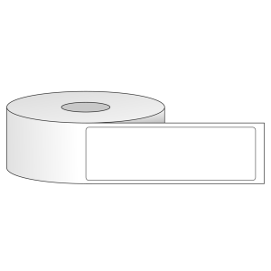 Tem nhãn - Decal trắng dạng cuộn 27.94mm x 88.9mm