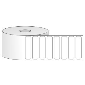 Tem nhãn - Decal trắng dạng cuộn 50.8mm x 12.7mm