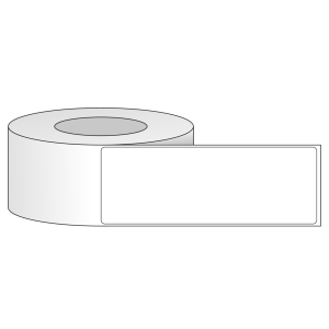 Tem nhãn - Decal trắng dạng cuộn 63.5mm x 177.8mm