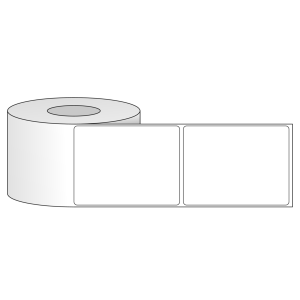 Tem nhãn - Decal trắng dạng cuộn 76.2mm x 101.6mm - Đường kính ngoài 127mm