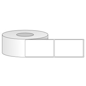 Tem nhãn - Decal trắng dạng cuộn 76.2mm x 127mm - Đường kính ngoài 203.2mm