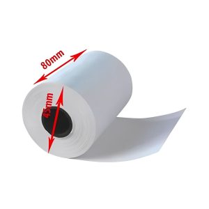 Giấy in bill nhiệt K80x45 (rộng 80mm, Ø 45mm)