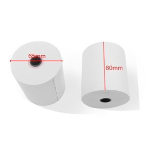 Giấy in bill nhiệt K80x65 (rộng 80mm, Ø 65mm)
