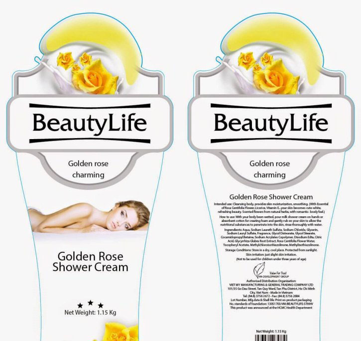 Cuộn tem nhãn decal giấy dán bao bì sản phẩm lĩnh vực mỹ phẩm
