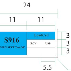Decal in tem nhãn màu xanh nhạt chữ màu đen 24x11mm
