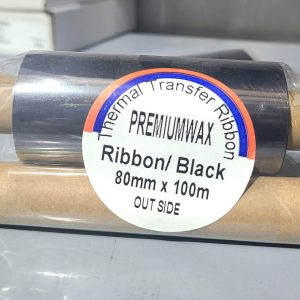 Mực in mã vạch Premiumwax 80mm x 100m