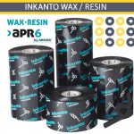 Mực in mã vạch Wax-Resin APR6 Armor-Inkanto (110x300m)