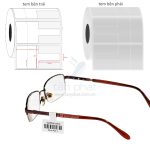 Giấy in tem kính PVC 28x37x50M