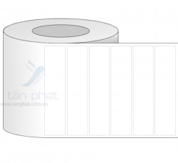 Giấy in mã vạch 1 tem 100x20x50M