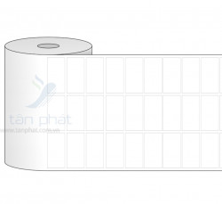 Giấy in mã vạch 3 tem 35x10x50m