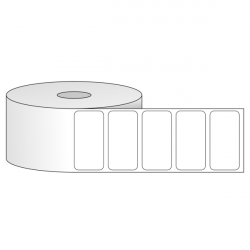 Giấy in mã vạch PVC 40x20x100M