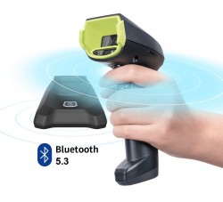 Máy đọc mã vạch idata J15-BT (không dây) Máy quét mã QR Code, CCCD, BHYT chính xác