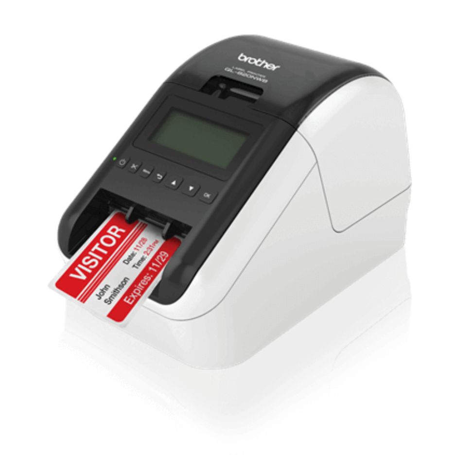 820nwb1 Máy in nhãn Brother QL-820NWB 300 DPI ảnh 2
