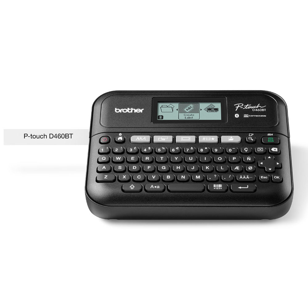 Máy in nhãn Brother PT-D460BT (USB+Bluetooth)