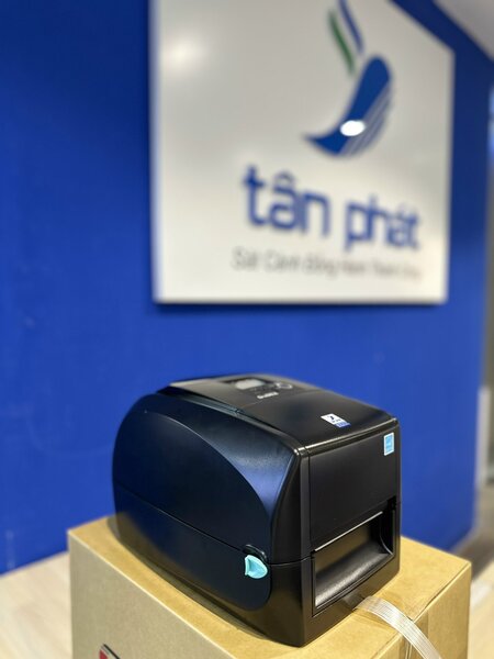 Hình ảnh thức tế của máy in mã vạch Godex RT730i mở hộp
