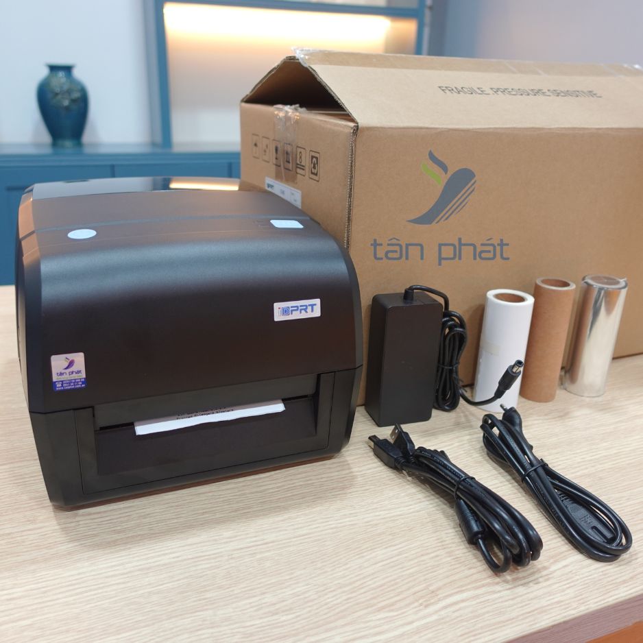 Máy in mã vạch iDPRT IT4B 203dpi ảnh 1