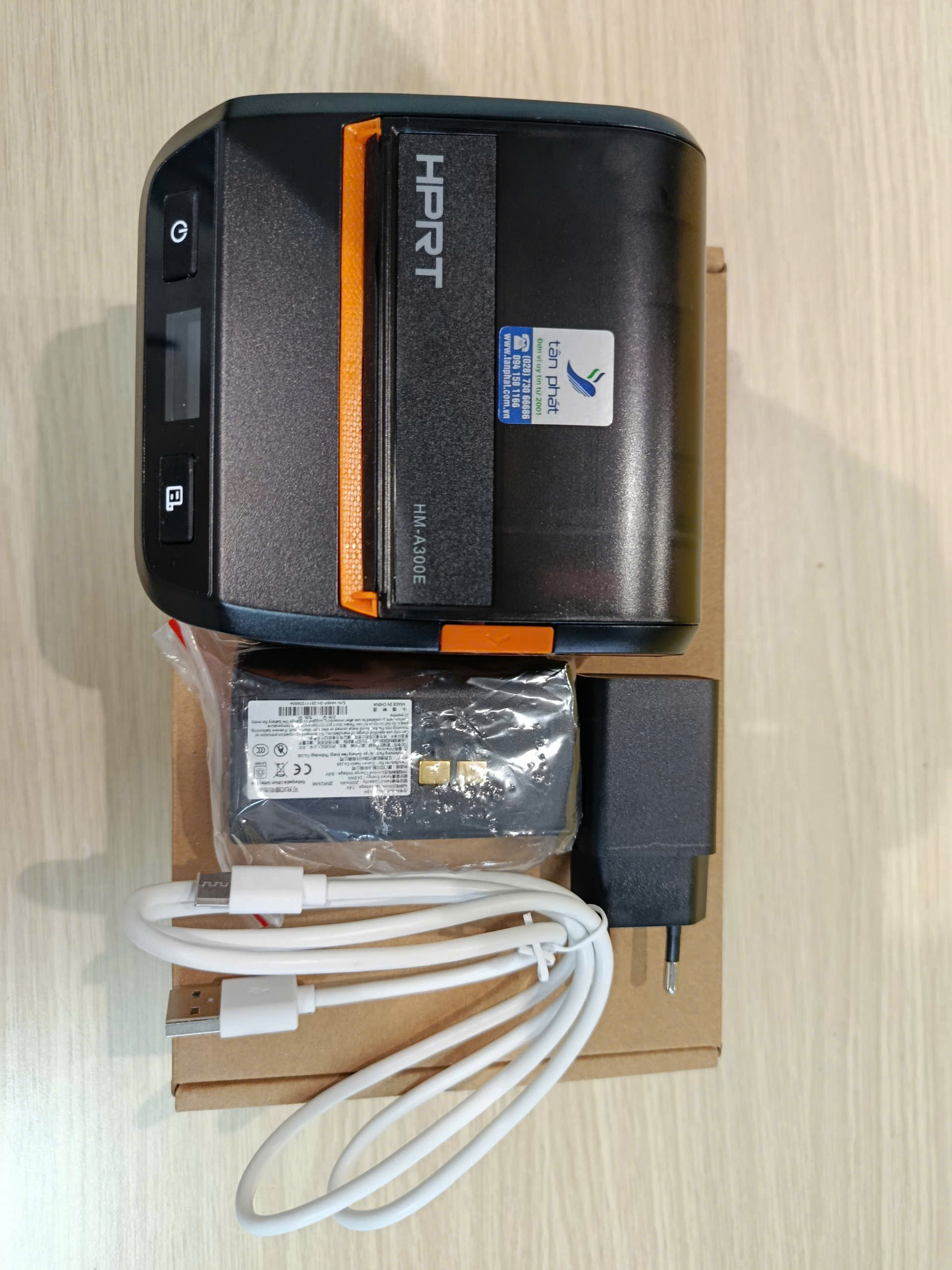 Máy in mã vạch cầm tay HPRT HM-A300E (USB + BLUETOOTH)_4