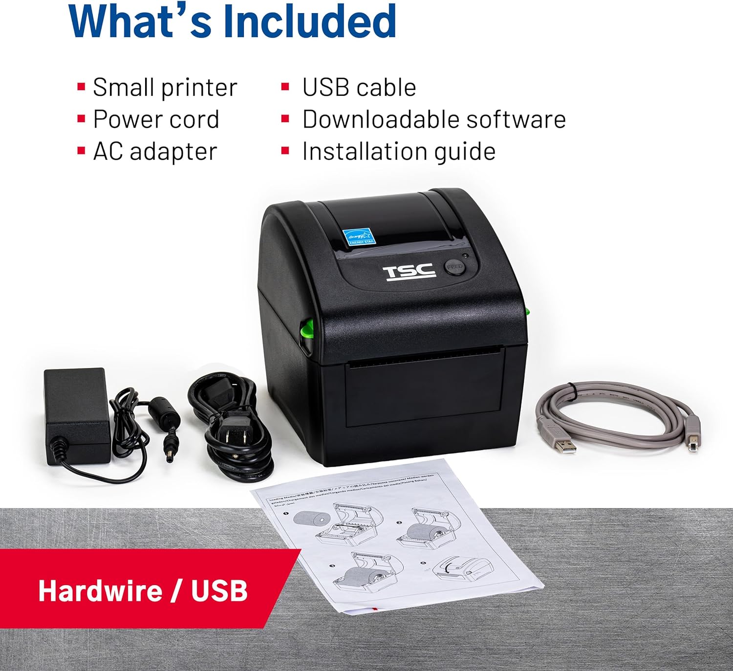 bộ phụ kiện của TSC DA210