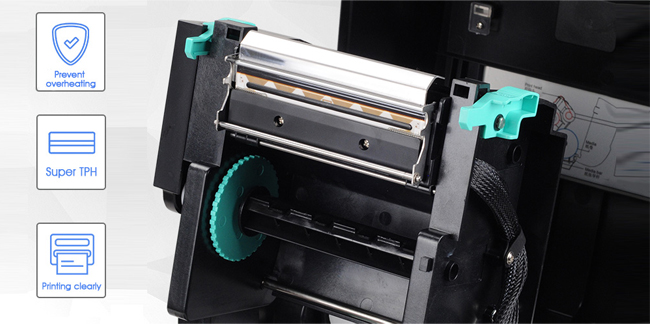 TT426B có thiết kế trình điều khiển bánh răng hai động cơ, dung lượng ruy-băng 300 mét