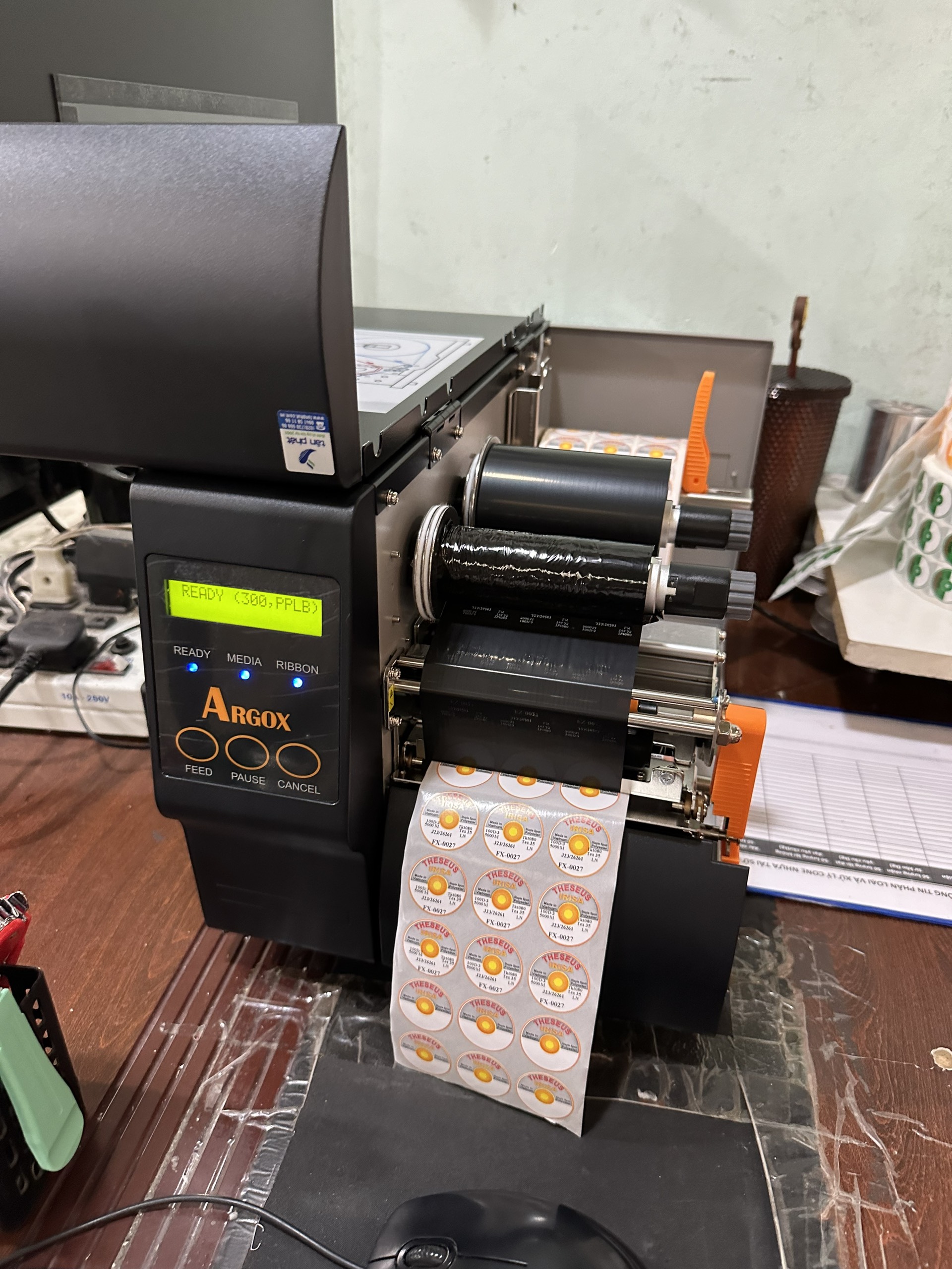 Triển khai thực tế Argox IX4-350