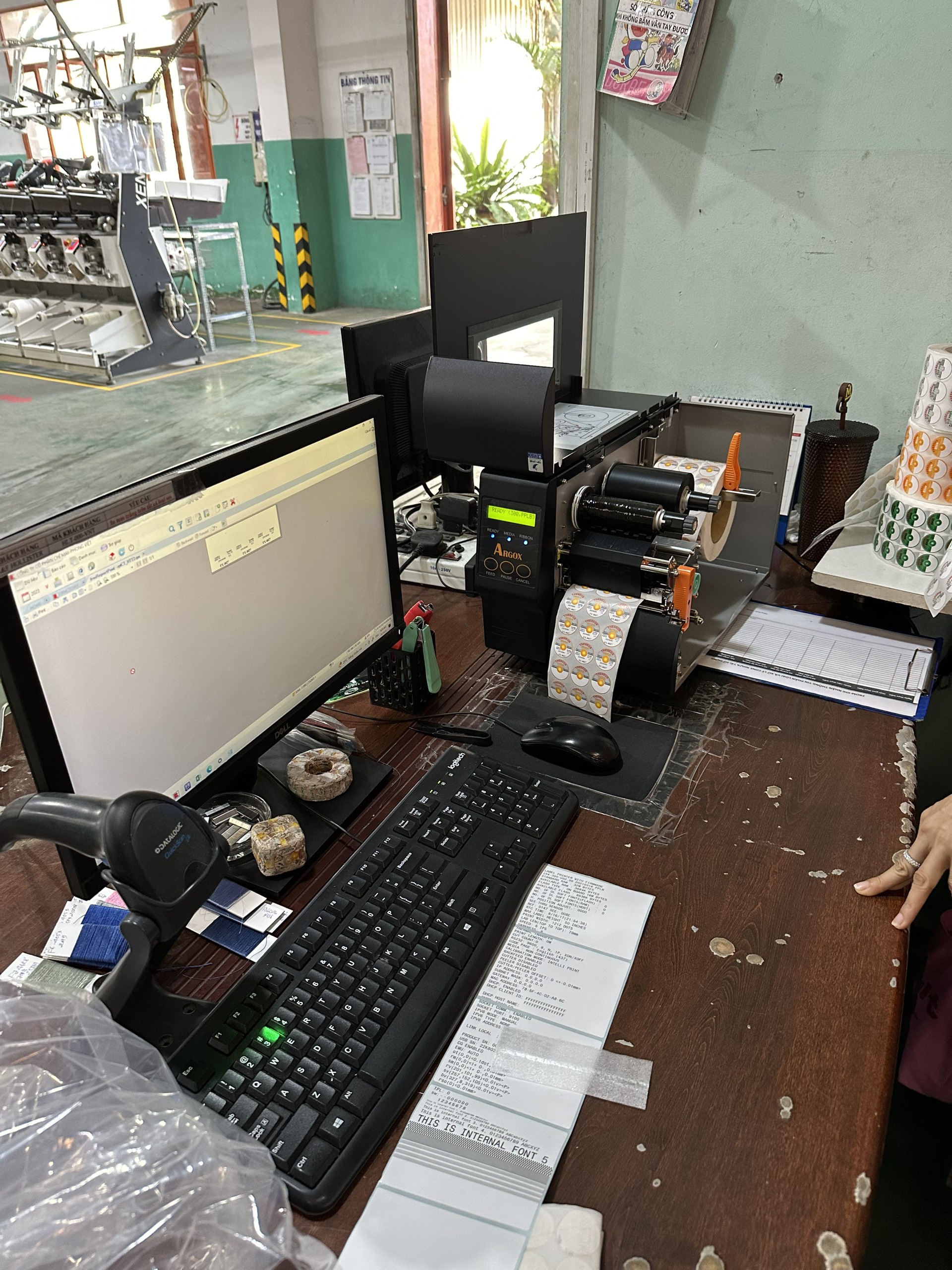 Triển khai thực tế Argox IX4-350